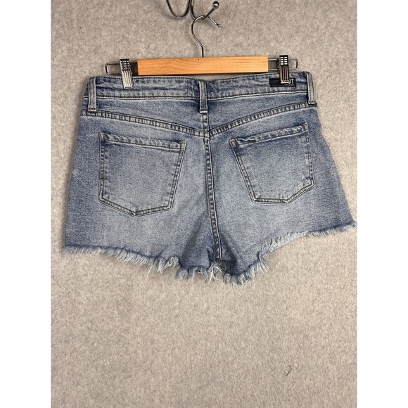 Kut From the Kloth Women’s Jane High Rise Shorts Size 10 Denim Jeans Blue EUC - Picture 4 of 11